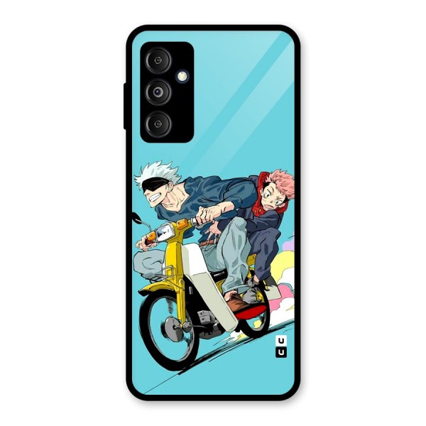 Gojo Ride Glass Back Case for Galaxy M14 5G