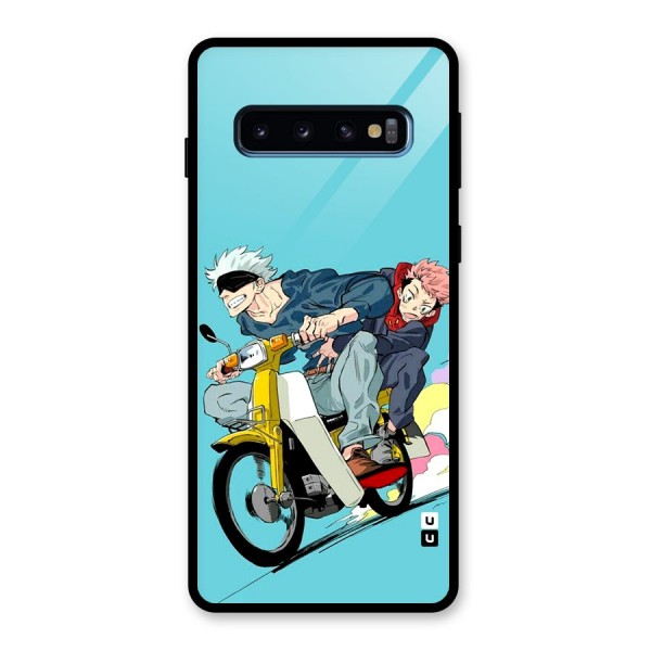 Gojo Ride Glass Back Case for Galaxy S10