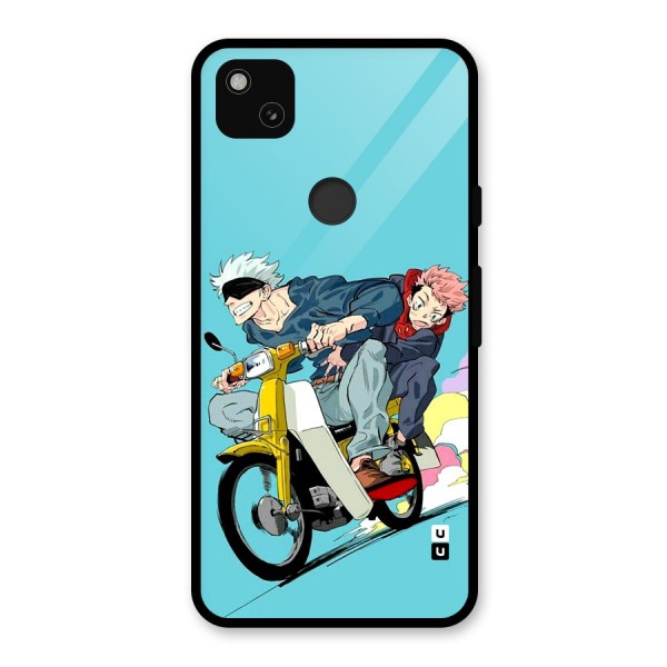 Gojo Ride Glass Back Case for Google Pixel 4a