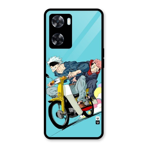 Gojo Ride Glass Back Case for Oppo A77s