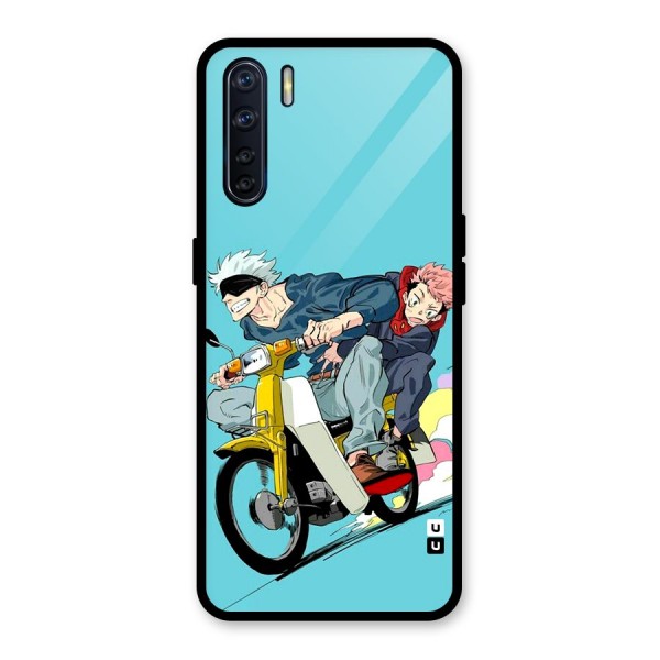 Gojo Ride Glass Back Case for Oppo F15