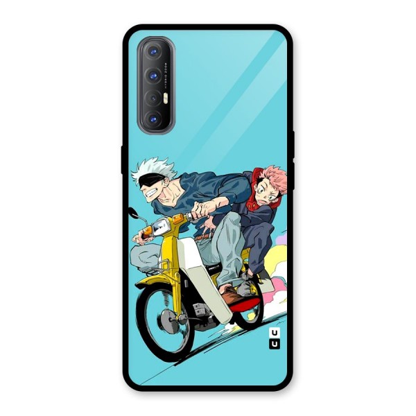 Gojo Ride Glass Back Case for Oppo Reno3 Pro