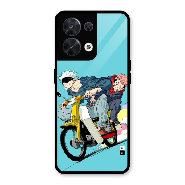 Gojo Ride Glass Back Case for Oppo Reno8 5G