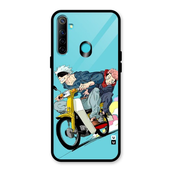 Gojo Ride Glass Back Case for Realme 5