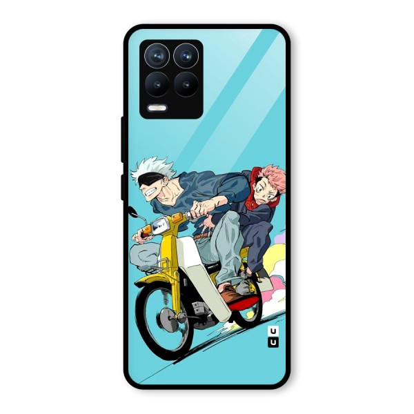 Gojo Ride Glass Back Case for Realme 8