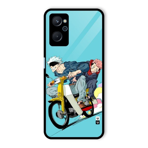 Gojo Ride Glass Back Case for Realme 9i