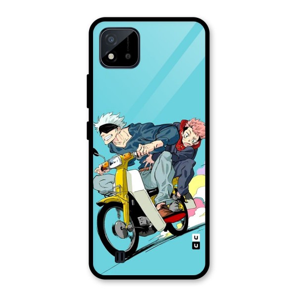 Gojo Ride Glass Back Case for Realme C11 2021