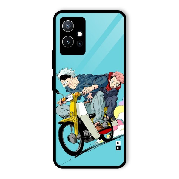 Gojo Ride Glass Back Case for Vivo T1 5G