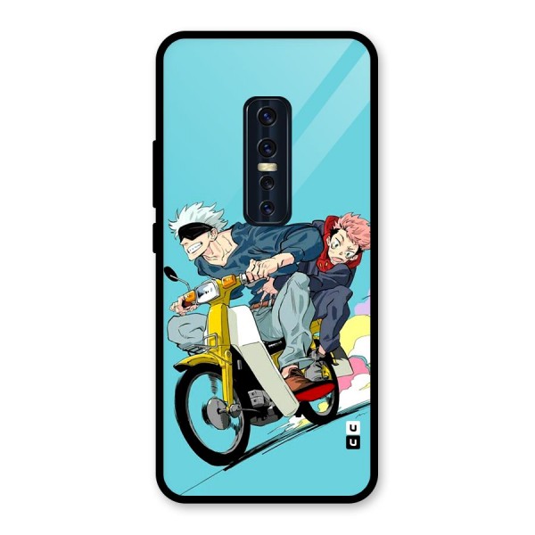 Gojo Ride Glass Back Case for Vivo V17 Pro