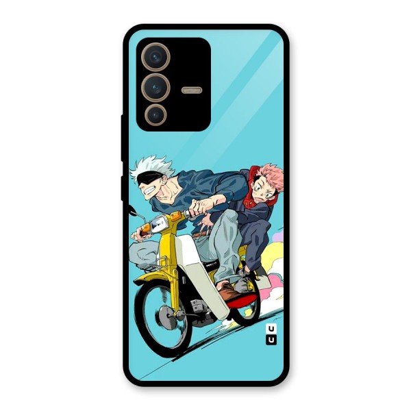 Gojo Ride Glass Back Case for Vivo V23 5G