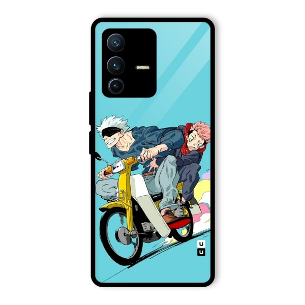 Gojo Ride Glass Back Case for Vivo V23 Pro