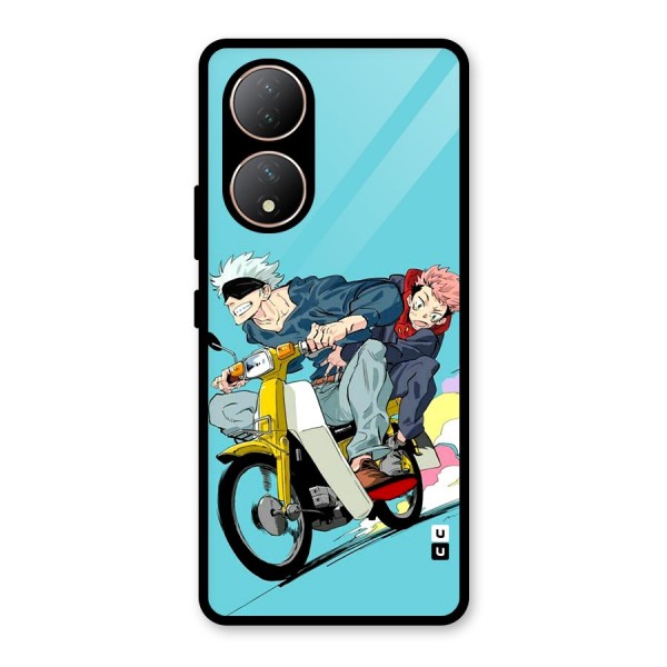 Gojo Ride Glass Back Case for Vivo Y100A