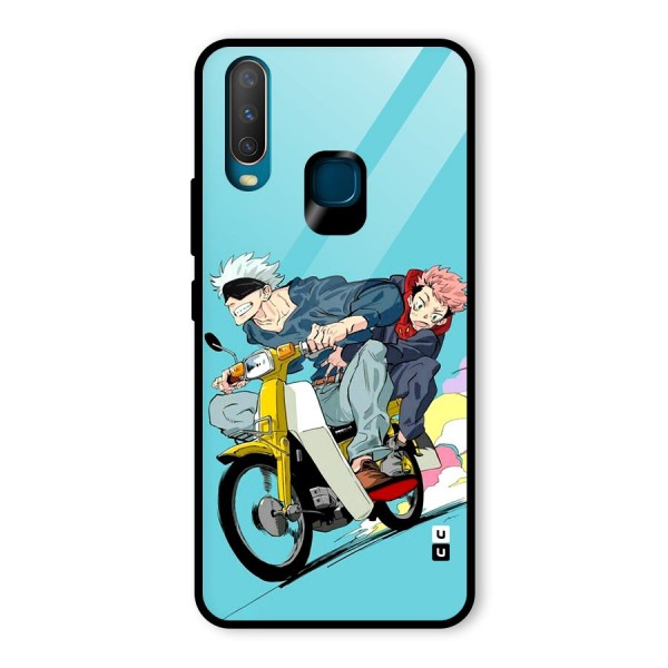 Gojo Ride Glass Back Case for Vivo Y15