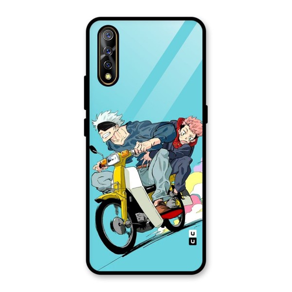 Gojo Ride Glass Back Case for Vivo Z1x