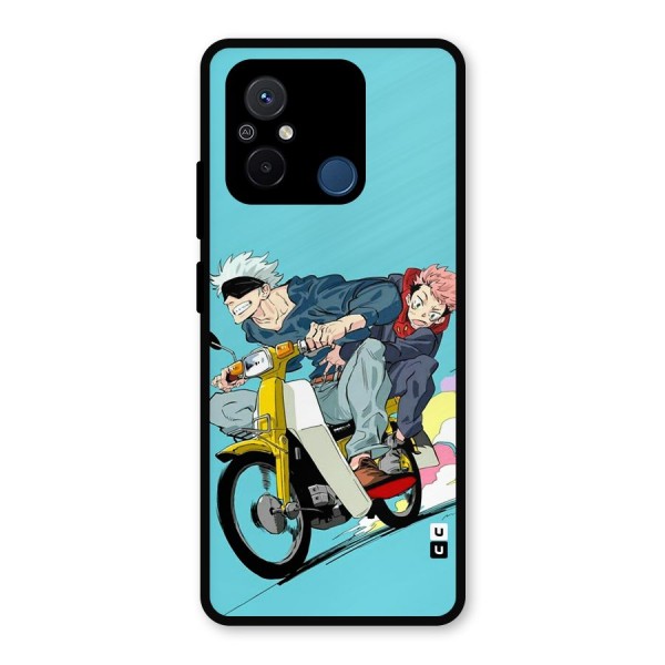 Gojo Ride Metal Back Case for Poco C55