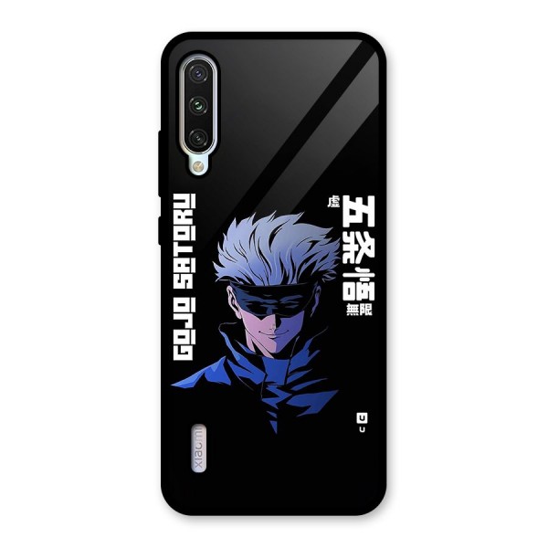 Gojo Sataru Smiles Glass Back Case for Mi A3