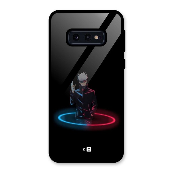 Gojo Sataru Wink Glass Back Case for Galaxy S10e