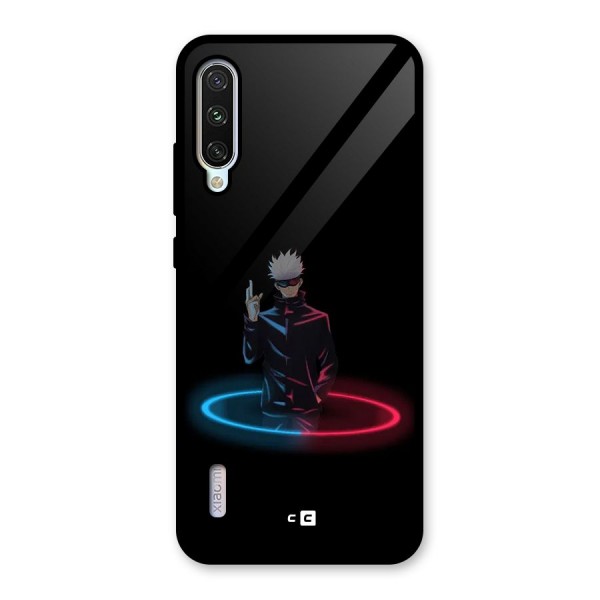 Gojo Sataru Wink Glass Back Case for Mi A3