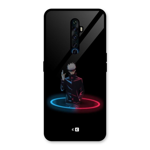 Gojo Sataru Wink Glass Back Case for Oppo Reno2 Z