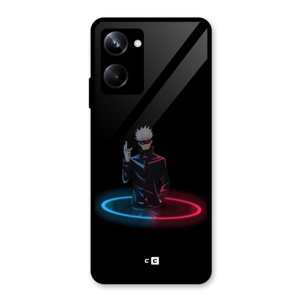 Gojo Sataru Wink Glass Back Case for Realme 10 Pro