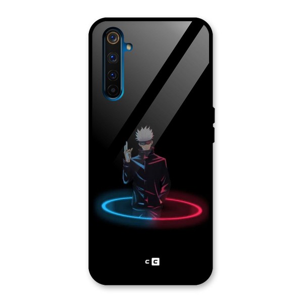 Gojo Sataru Wink Glass Back Case for Realme 6 Pro