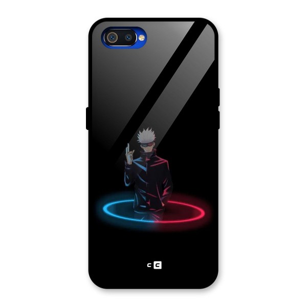 Gojo Sataru Wink Glass Back Case for Realme C2