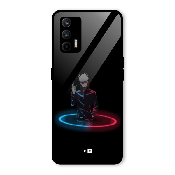 Gojo Sataru Wink Glass Back Case for Realme GT 5G