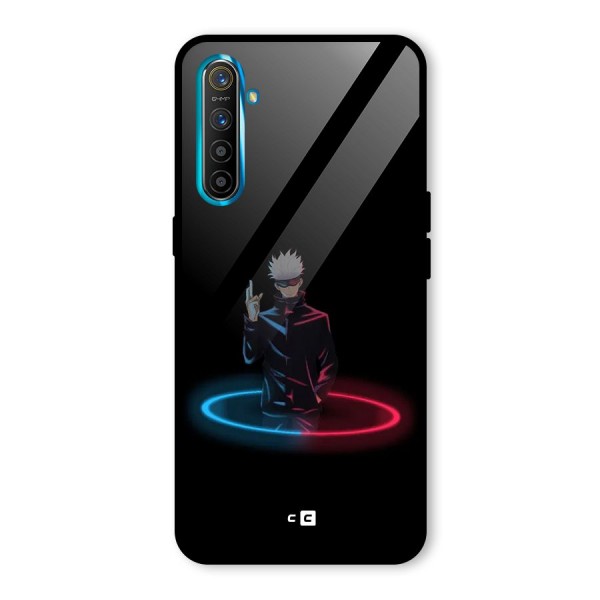 Gojo Sataru Wink Glass Back Case for Realme X2