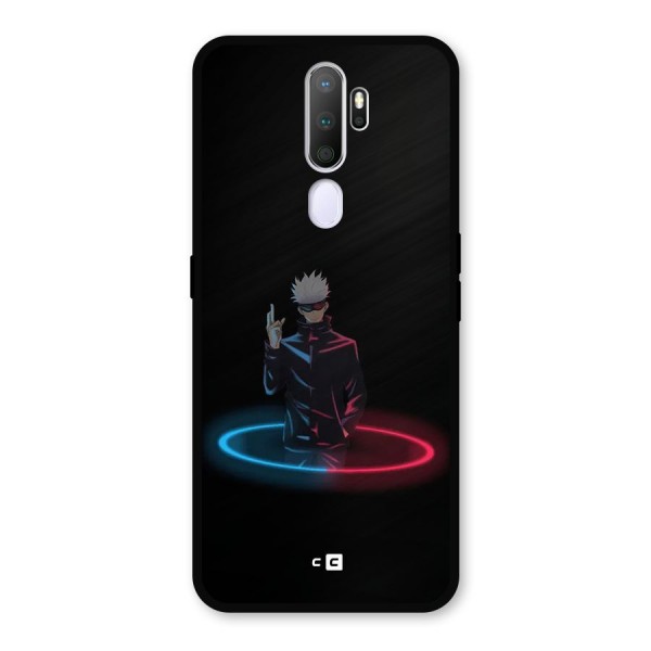 Gojo Sataru Wink Metal Back Case for Oppo A9 (2020)