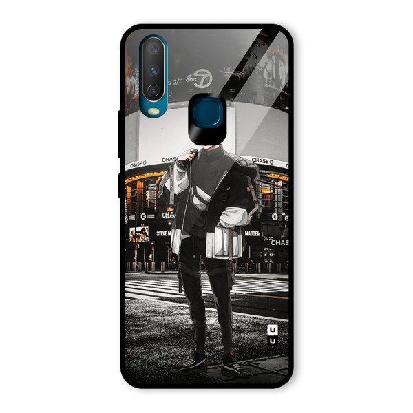 Gojo Shopping Glass Back Case for Vivo Y15