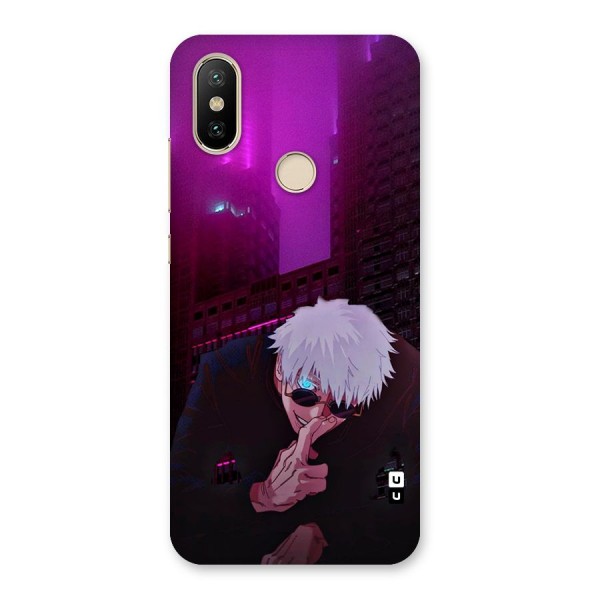 Gojo Sits Back Case for Mi A2