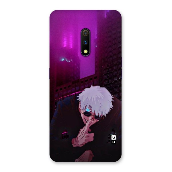 Gojo Sits Back Case for Realme X