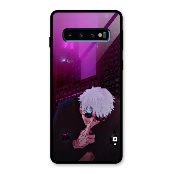 Gojo Sits Glass Back Case for Galaxy S10