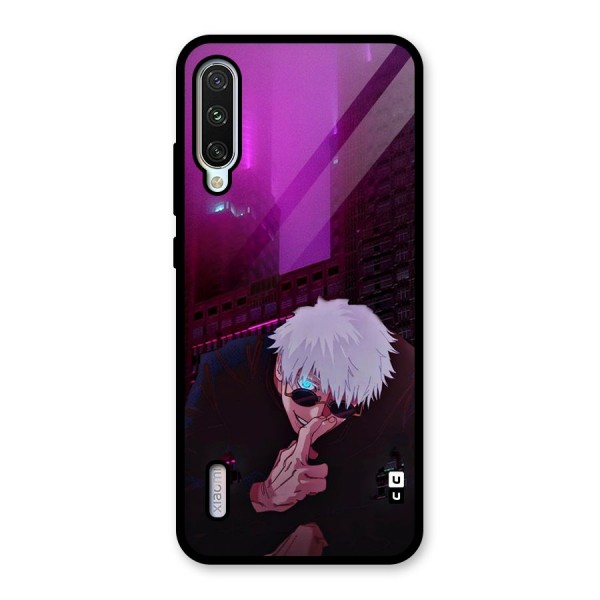 Gojo Sits Glass Back Case for Mi A3