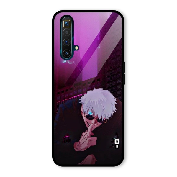 Gojo Sits Glass Back Case for Realme X3 SuperZoom