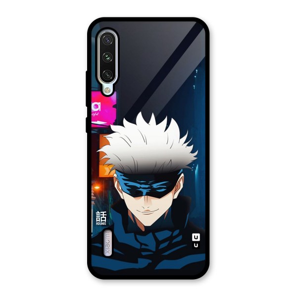 Gojo Smiles Glass Back Case for Mi A3