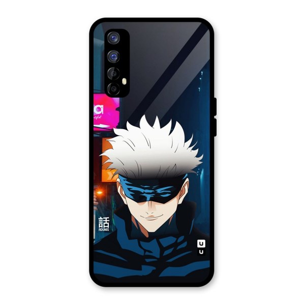 Gojo Smiles Glass Back Case for Realme 7