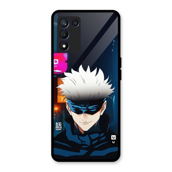 Gojo Smiles Glass Back Case for Realme 9 5G Speed