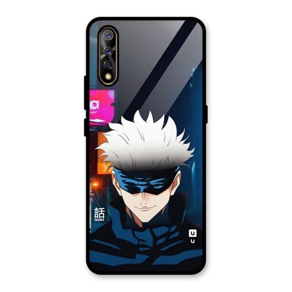 Gojo Smiles Glass Back Case for Vivo Z1x