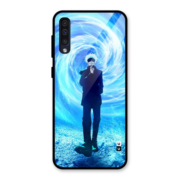 Gojo Swag Glass Back Case for Galaxy A50s