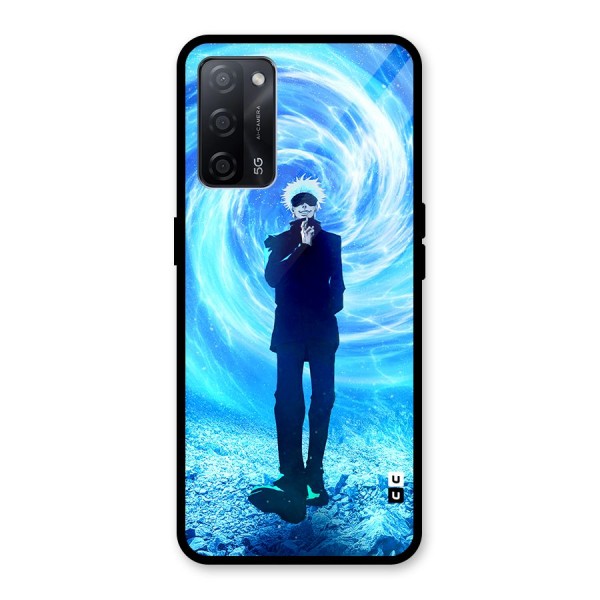 Gojo Swag Glass Back Case for Oppo A53s 5G