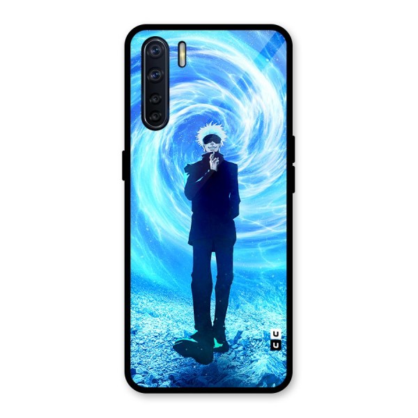 Gojo Swag Glass Back Case for Oppo F15