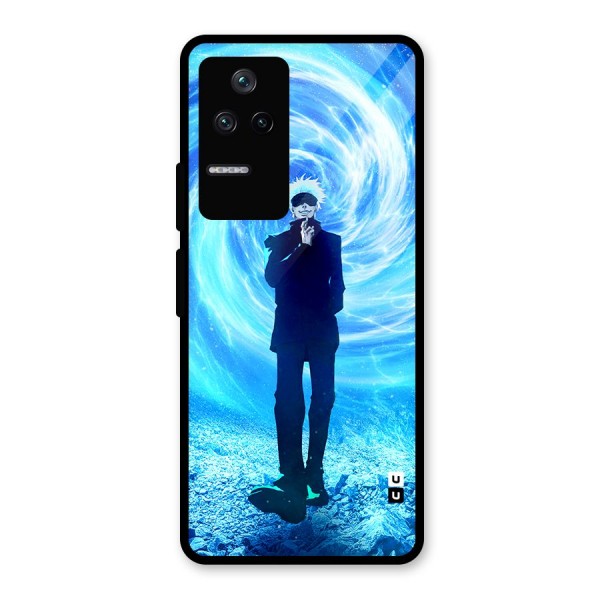 Gojo Swag Glass Back Case for Poco F4 5G