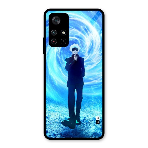 Gojo Swag Glass Back Case for Poco M4 Pro 5G