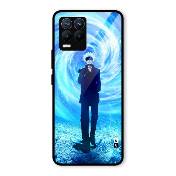 Gojo Swag Glass Back Case for Realme 8