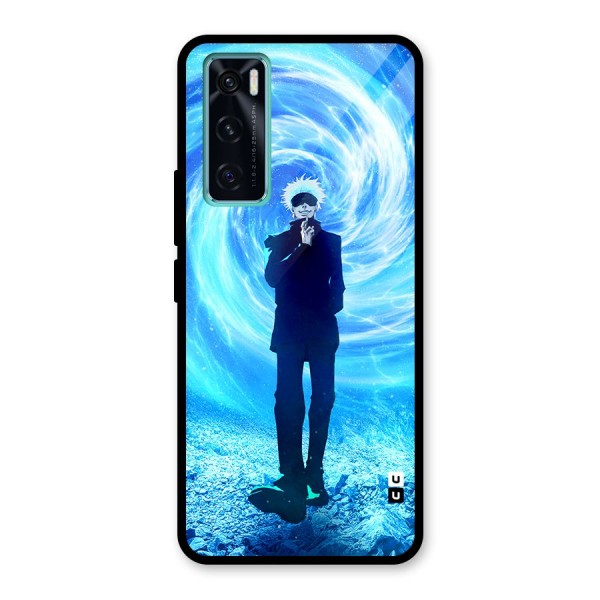 Gojo Swag Glass Back Case for Vivo V20 SE