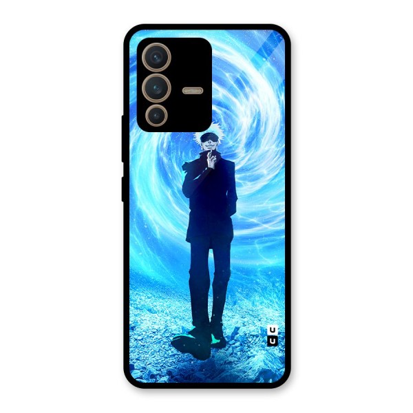 Gojo Swag Glass Back Case for Vivo V23 5G