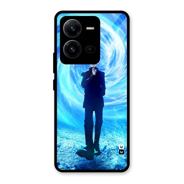 Gojo Swag Glass Back Case for Vivo V25