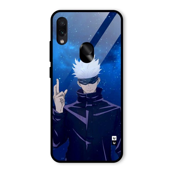 Gojo Winner Glass Back Case for Redmi Note 7