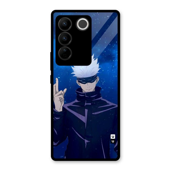 Gojo Winner Glass Back Case for Vivo V27 Pro